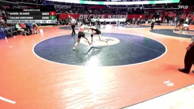 3A 150 lbs Cons. Round 2 - Daniel Blanke, Barrington vs Callen Kirchner, Schaumburg (H.S.)