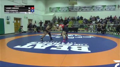 207 lbs Quarterfinal - Honey Orduno, Palomar College vs Alia Vunipola, Skyline