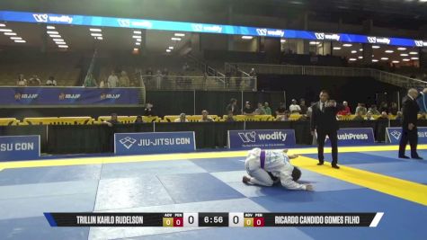 Ricardo Candido Gomes Filho vs Trillin Kahlo Rudelson 2026 Pan Jiu Jitsu IBJJF Championship