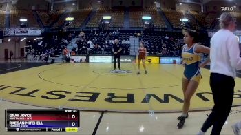 145 lbs Quarterfinal - Gray Joyce, Unattached - WTC vs Raegan Mitchell, Trinidad State