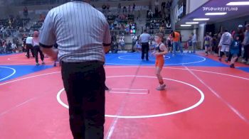 60 lbs Final - Emmett Smith, Sperry Elementary Wrestling Club vs Rocky Ford, Vian Wrestling Club