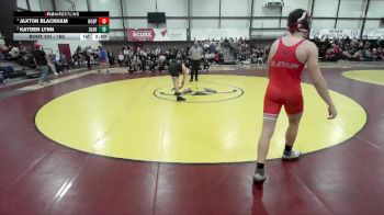 165 lbs Quarterfinal - Jaxton Blackham, North Sanpete vs Kayden Lynn, Juab