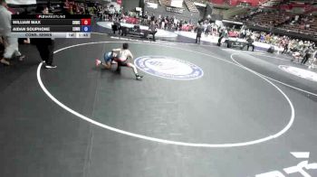 96 lbs Cons. Semis - William Max, Savage House Wrestling Club vs Aidan Souphone, Espana Wrestling