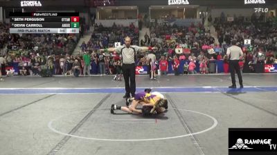 70 lbs Champ. Round 1 - Karrah Leonard, Maize vs Charley Rose Smith, Wakeeney Wrestling Club