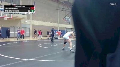 184 lbs Cons. Round 2 - Trey Dieringer, Linfield University vs Zachery Wiggins, Unattached