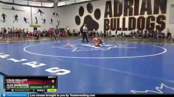 125 lbs Round 1 (8 Team) - Colin Mellott, Ohio Northern vs Alex Barbarise, University Of Wisconsin - White Water