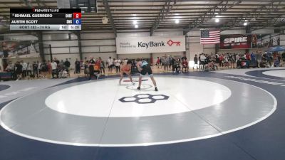74 kg Champ. Rd Of 128 - Ishmael Guerrero, Cowboy RTC vs Austin Scott, Southeastern Wrestling Club