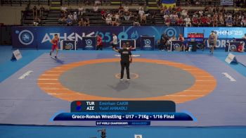 71 kg Qualif. - Emirhan Cakir, Turkiye vs Yusif Ahmadli, Azerbaijan