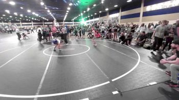 69 lbs Semifinal - Weston Ekle, Mid Valley Wolves Wr Acd vs Gwen Briggs, Inland Elite