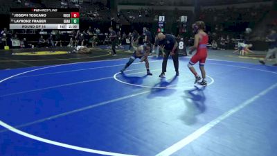 144 lbs Round Of 16 - Joseph Toscano, Buchanan (CS) vs Layronz Fraser, Granite Hills (SD)