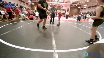 73 lbs Rr Rnd 4 - Tsu-tli Christie-Vangen, Fort Gibson Youth Wrestling vs Cash Bayer, Broken Arrow Wrestling Club