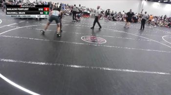 145/152 Cons. Round 2 - Malachi Forfleet, MBCRD Youth Wrestling Club vs Maxwell Miles, Roundtree Wrestling Academy