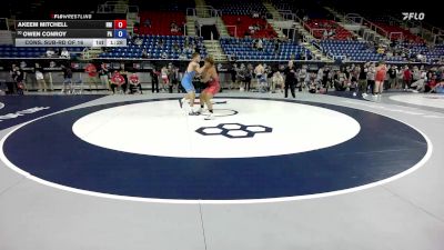 190 lbs Cons. Sub-rd Of 16 - Akeem Mitchell, NM vs Owen Conroy, PA
