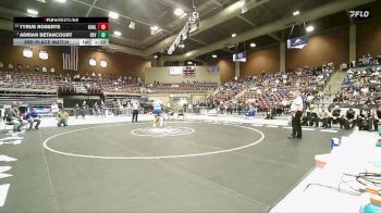 2A 285 lbs 3rd Place Match - Tyrus Roberts, Gunnison Valley vs Adrian Betancourt, Beaver
