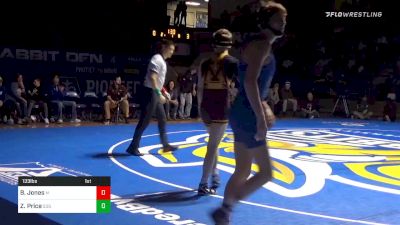 133 lbs Zach Price, SDSU vs Brent Jones, Minnesota