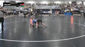 Girls 100 lbs Cons. Round 2 - Finia Koch, Smyrna High School Girls vs Stephanie Hampton, Hunters Lane High School Girls