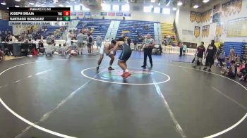 165 lbs Champ Round 1 (16 Team) - Santiago Gonzalez, Soldier City vs Joseph Sibaja, Talon WC