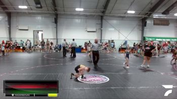 56 lbs Round 3 (6 Team) - Carson Swartwood, Florida Scorpions vs Levi Kaufman, Roundtree Wrestling Academy