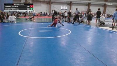126 lbs Round Of 32 - Edward George, Seagull Wrestling Club vs Joseph Formosa, Ruthless