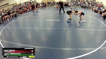 90 lbs Quarterfinals (8 Team) - Jantz Greenhalgh, Utah vs Jack Thrush, Team Arizona