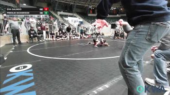 55 lbs Rr Rnd 3 - Eva Galindo, NW Girls vs Preslie Dickerson, SW Girls