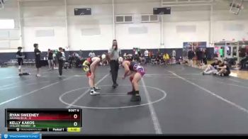 138 lbs Round 3 (4 Team) - Ryan Sweeney, Nauman Blue vs Kelly Kakos, Steller Trained