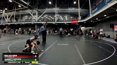 96 lbs Round 3 (8 Team) - Garrett Hayleck, AACO Allstars vs Ben Holober, VA Patriots