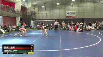 115 lbs Semis & 1st Wrestleback (8 Team) - Grady Meyer, Nebraska Silver vs Braylin Cosper, Tennessee Red
