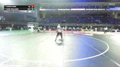 120 lbs Cons. Round 2 - Kobe Williams, Patterson vs Logan Hara, Folsom