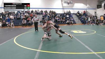 121 lbs Consy 1 - Kayden Braun, Freedom vs Dejamire Suber, Highlands