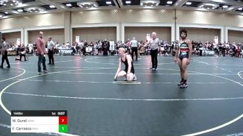 144 lbs Consi Of 8 #1 - Frankie Carrasco, Pride WC vs Wyatt Durst, Dominators WC