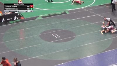 147 lbs Round Of 32 - Collin Flohr, Smethport vs Dominic Waga, Pennsbury