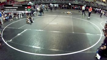 65 lbs Champ. Round 2 - Gage Colburn, York Wrestling Club vs Harrison Raper, The Best Wrestler