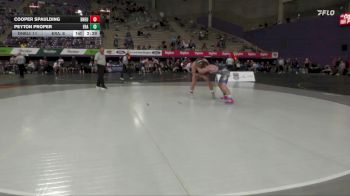 165 lbs Placement (4 Team) - Cooper Spaulding, Doane University vs Peyton Proper, Embry-Riddle (Ariz.)