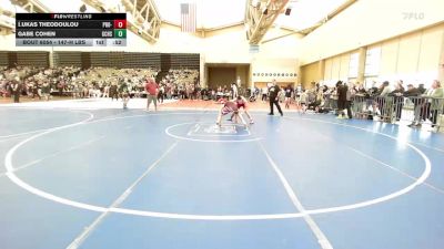 147-H lbs Consi Of 8 #1 - Ĺukas Theodoulou, Pro-ex Wrestling Club vs Gabe Cohen, Garden City