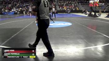 184 lbs 7th Place Match - Xavier Pommells, Ithaca vs Jared Voss, Coe