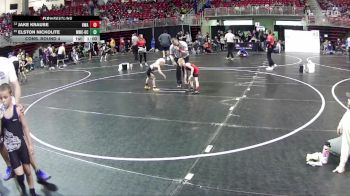 45 lbs Cons. Round 4 - Elston Nickolite, Monarch Wrestling Club - David City vs Jake Krause, HWA