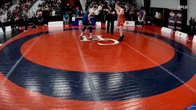 60kg Champ. Round 2 - Tyson Deane-freeman, Coast Wrestling Academy & Society vs Rain Olsen, Alberni Valley Wrestling Club