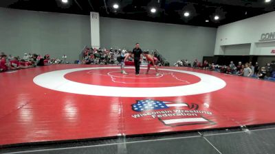 215 lbs Ceasar Salas, Team Indiana Gold vs Garett Kawczynski, Wisconsin Red