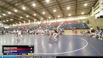 165 lbs Champ Round 1 (16 Team) - Branch Martin, Montana 1 vs Kaizen DeToles, Utah Black