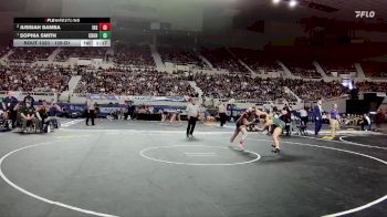 126-D1 1st Place Match - Sophia Smith, Canyon Del Oro High School vs Jussiah Bamba, Ironwood High School