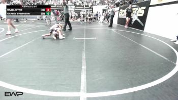 37-40 lbs Rr Rnd 2 - Hazel Wynn, El Reno Wrestling Club vs Oakley Everheart, Standfast OKC