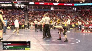 2A-132 lbs Cons. Round 2 - Levi Dirkx, Carroll vs Aiden Hippen, Clear Lake