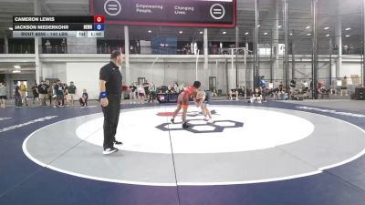 140 lbs Quarters - Cameron Lewis vs Jackson Niederkohr, Beastmode Wrestling