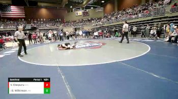 Semifinal - Graycee Wilkinson, Juab vs Vanessa Elexpuru, Grantsville