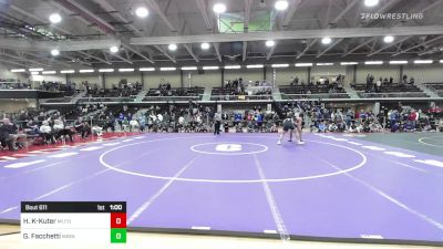 220 lbs Final - Hampton Kaye-Kuter, Milford vs Genovese Facchetti, Minnechaug
