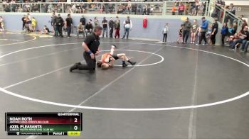 56 lbs Quarterfinal - Noah Roth, Anchor Kings Wrestling Club vs Axel Pleasants, Juneau Youth Wrestling Club Inc.