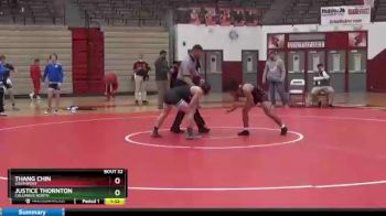 126 lbs Semifinal - Thang Chin, Southport vs Justice Thornton, Columbus North