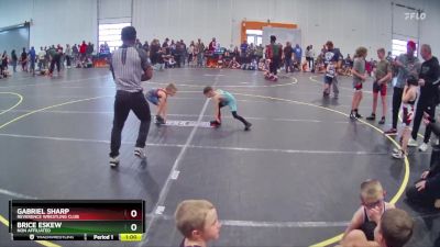 45 lbs Round 3 - Brice Eskew, Non Affiliated vs Gabriel Sharp, Reverence Wrestling Club