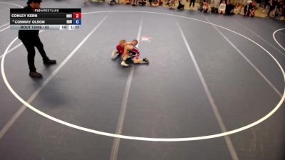 63 lbs Champ. Round 1 - Conley Kern, Northwest Wrestling Club vs Conway Olson, Rum River Wrestling